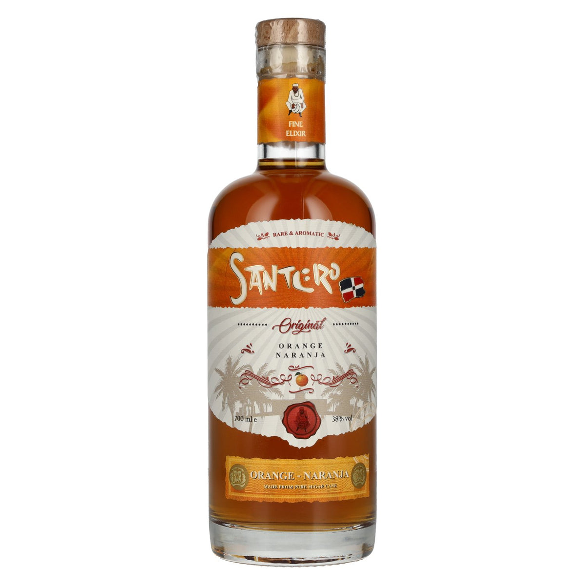 Santero Orange Naranja Spirit Drink 38% ABV 0.7l