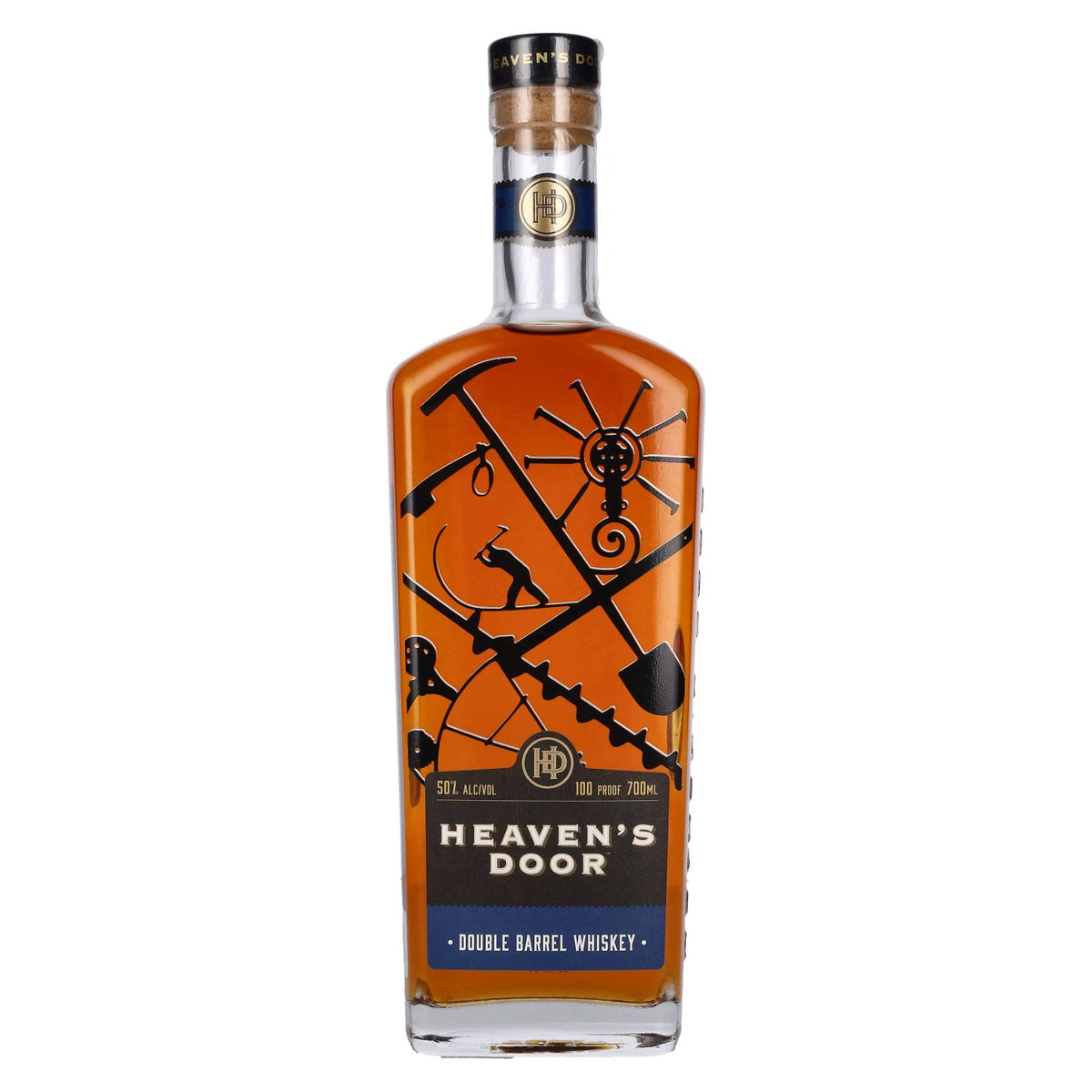 Heaven's Door DOUBLE BARREL WHISKEY 50% vol. 0.7 l