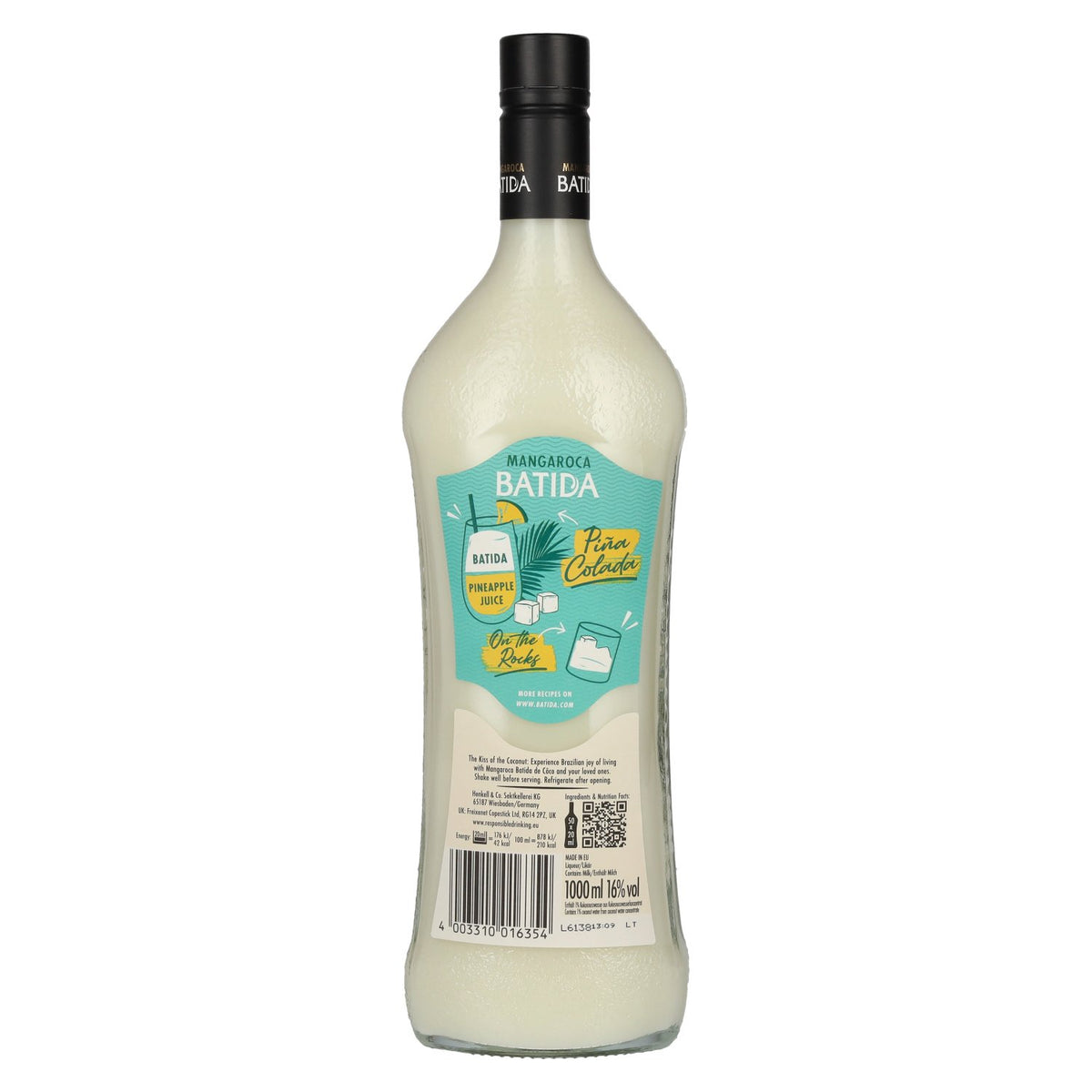 Mangaroca Batida de Côco 16% ABV 1l