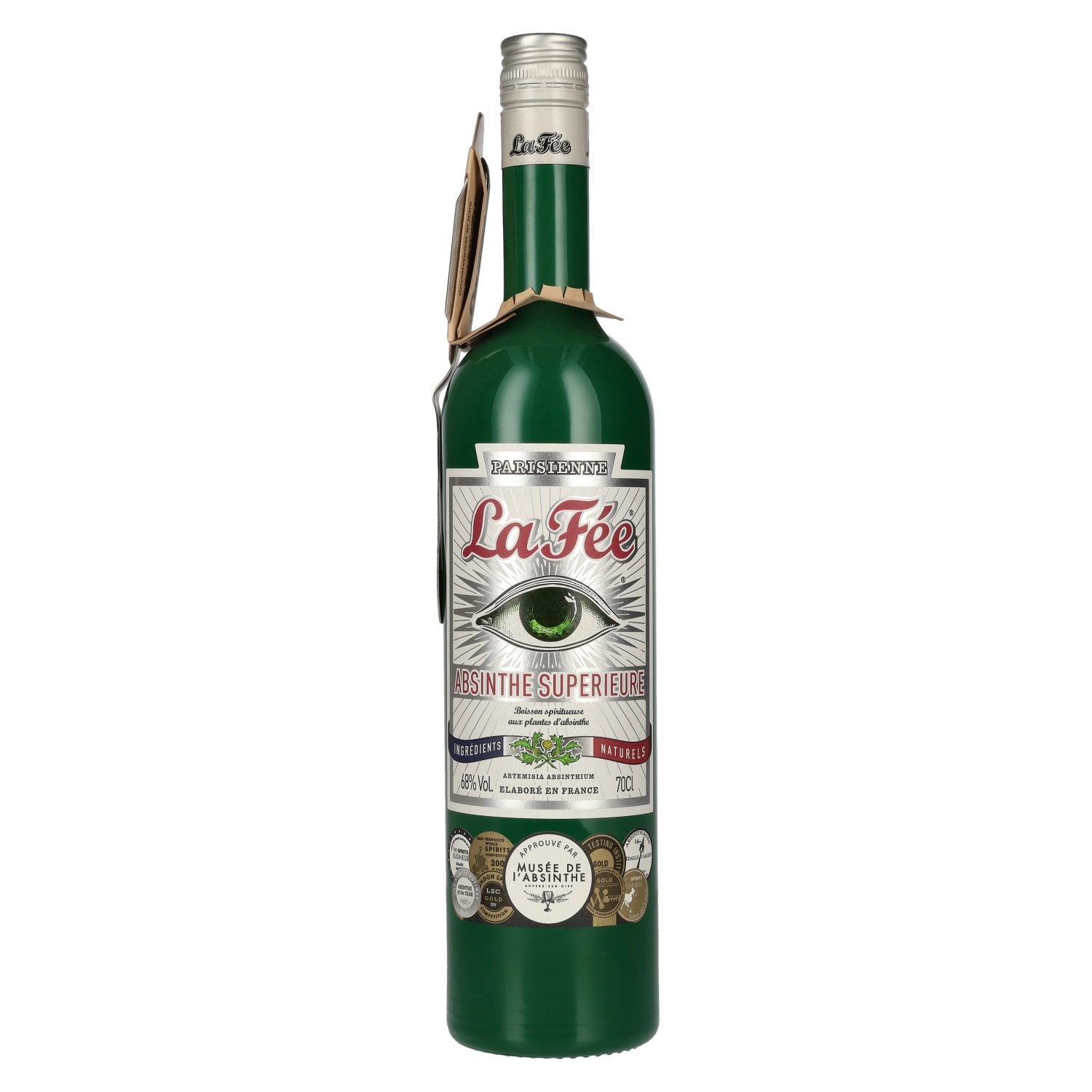 La Fée Absinthe Parisienne 68% Vol. 0,7l with absinthe spoon