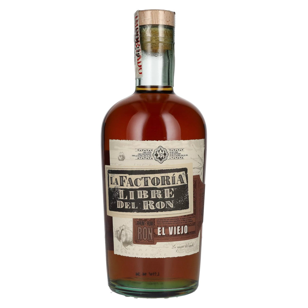 La Factoría Libre del Ron El Viejo 40% vol. 0.7 l