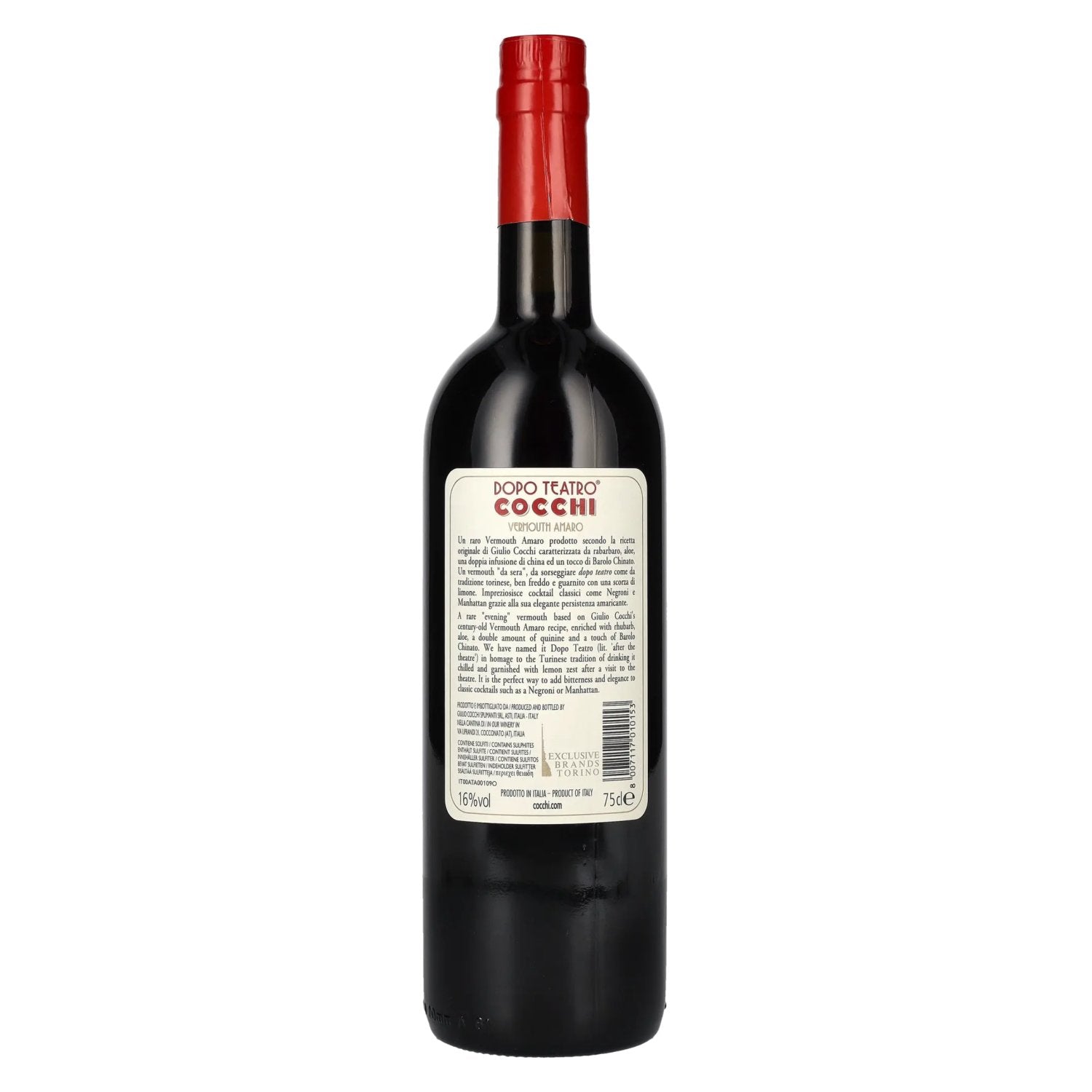Cocchi Dopo Teatro Vermouth Amaro 16% Vol. 0,75l