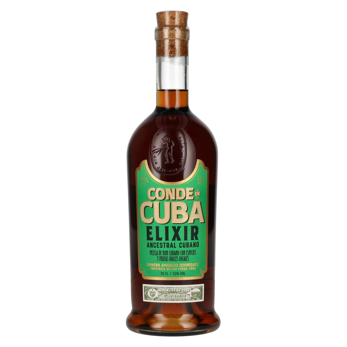 Conde de Cuba ELIXIR Ancestral Cubano 32% vol. 0,7 l