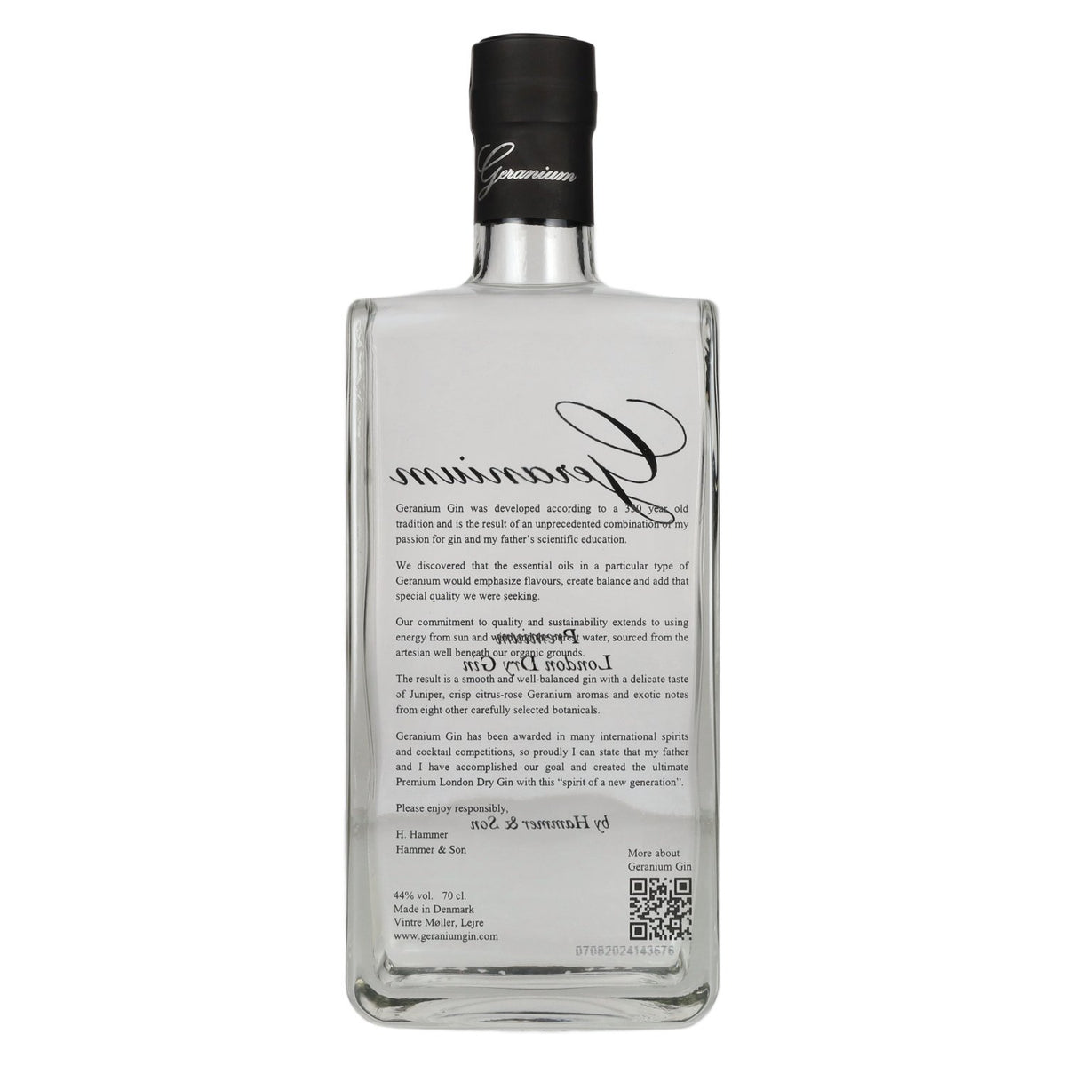 Geranium Premium London Dry Gin 44% vol. 0,7 l