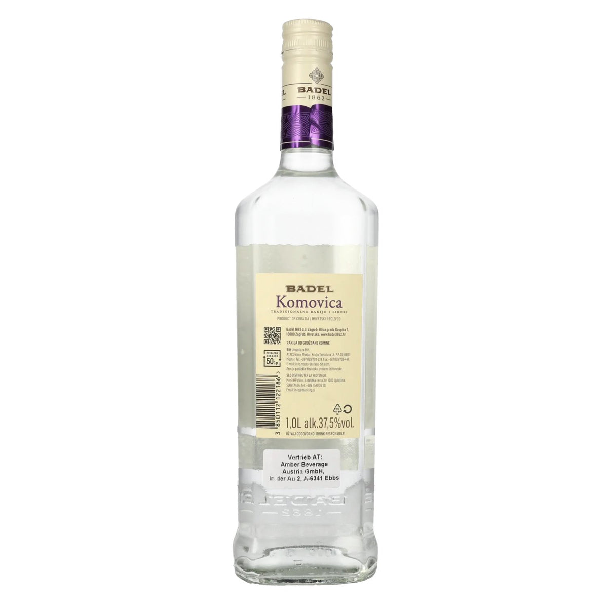 Badel Komovica 37,5% vol. 1 l