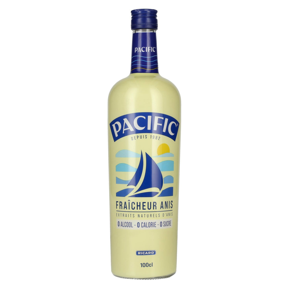 Ricard Pacific Fraîcheur Anis, alcohol-free, 0.0, 1 litre