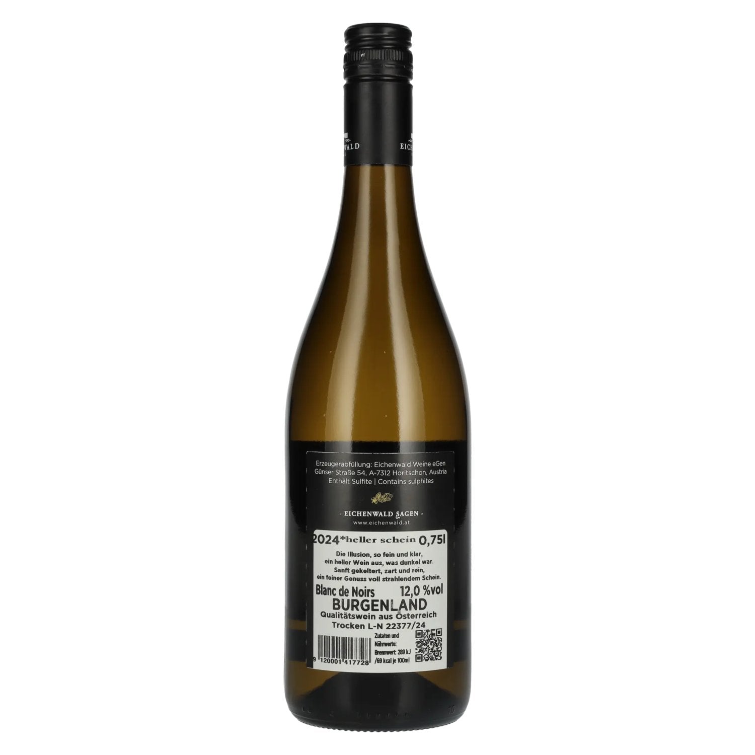 Eichenwald DIE ILLUSION Blanc de Noirs 2024 12% Vol. 0,75l