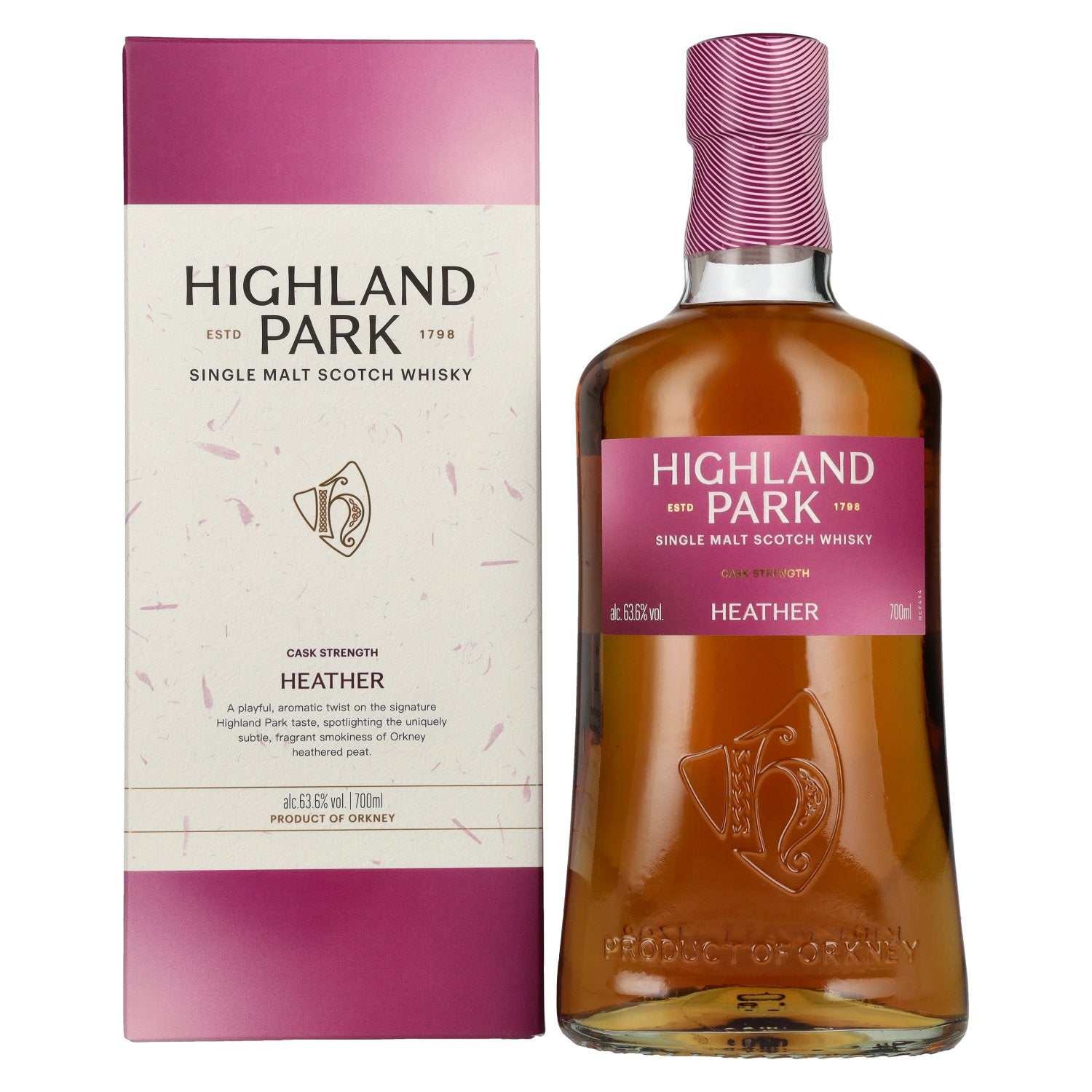 Highland Park HEATHER Cask Strength Single Malt Scotch Whisky 63,6% Vol. 0,7l in Geschenkbox