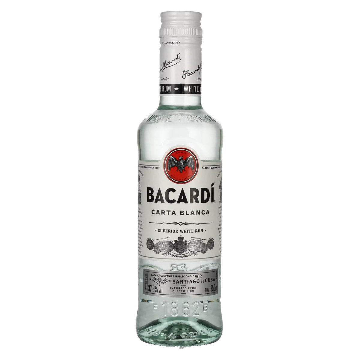 Bacardi Ron Carta Blanca Superior 37,5% vol. 0,35 l