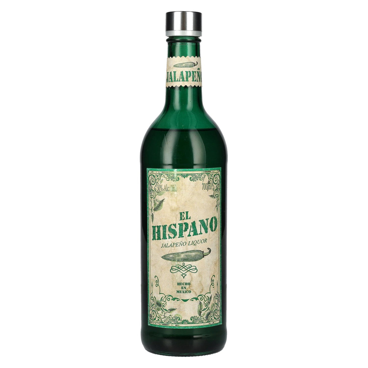 El Hispano Jalapeño Liqueur 30% ABV 0.7l