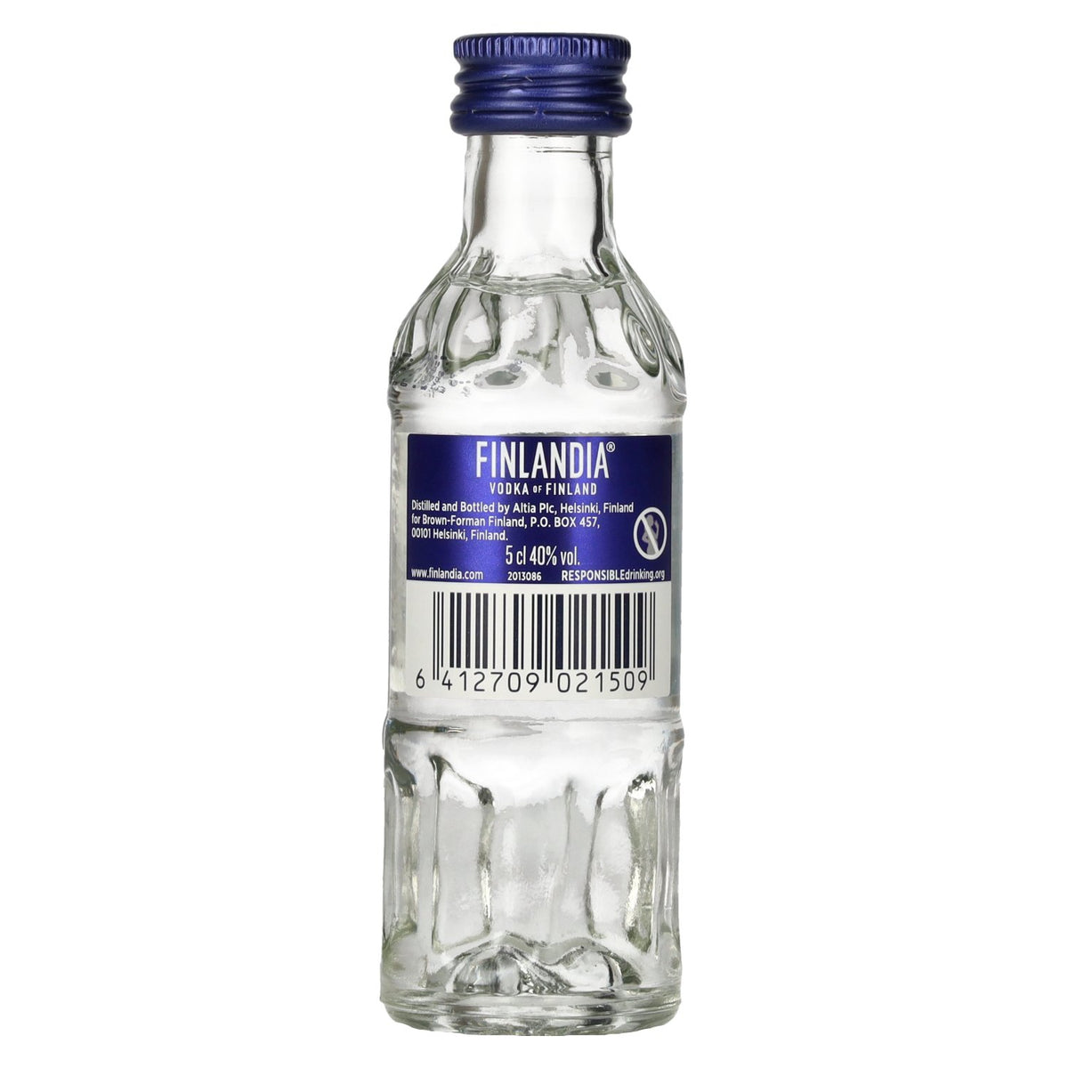 Finlandia Vodka from Finland 40% ABV 12 x 0.05 l