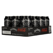 Jack Daniel's No. 7 Whiskey &amp; Coca Cola 5% Vol. 12x0,33l canettes consignées