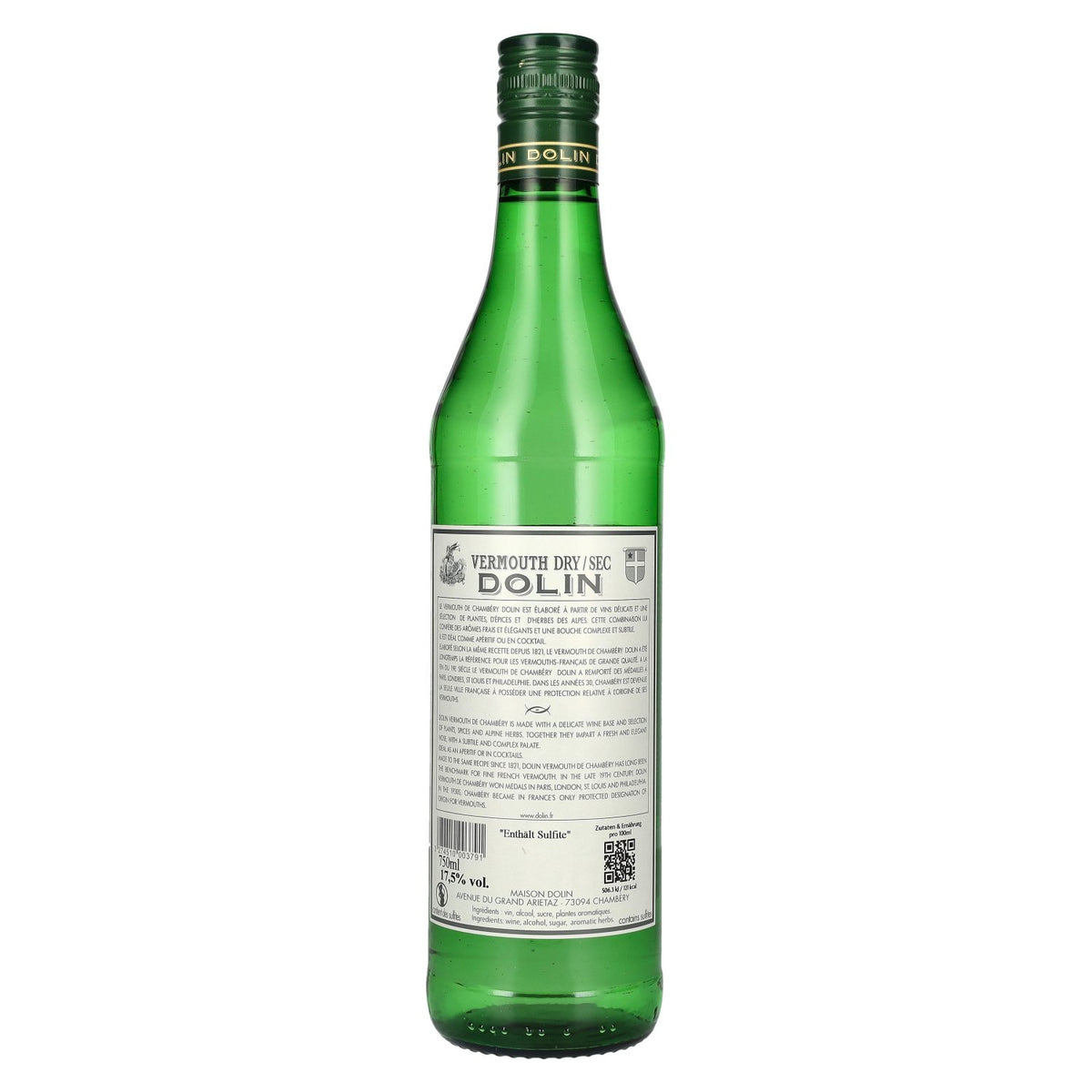 Dolin Vermouth de Chambéry DRY 17,5 % vol. 0,75 l