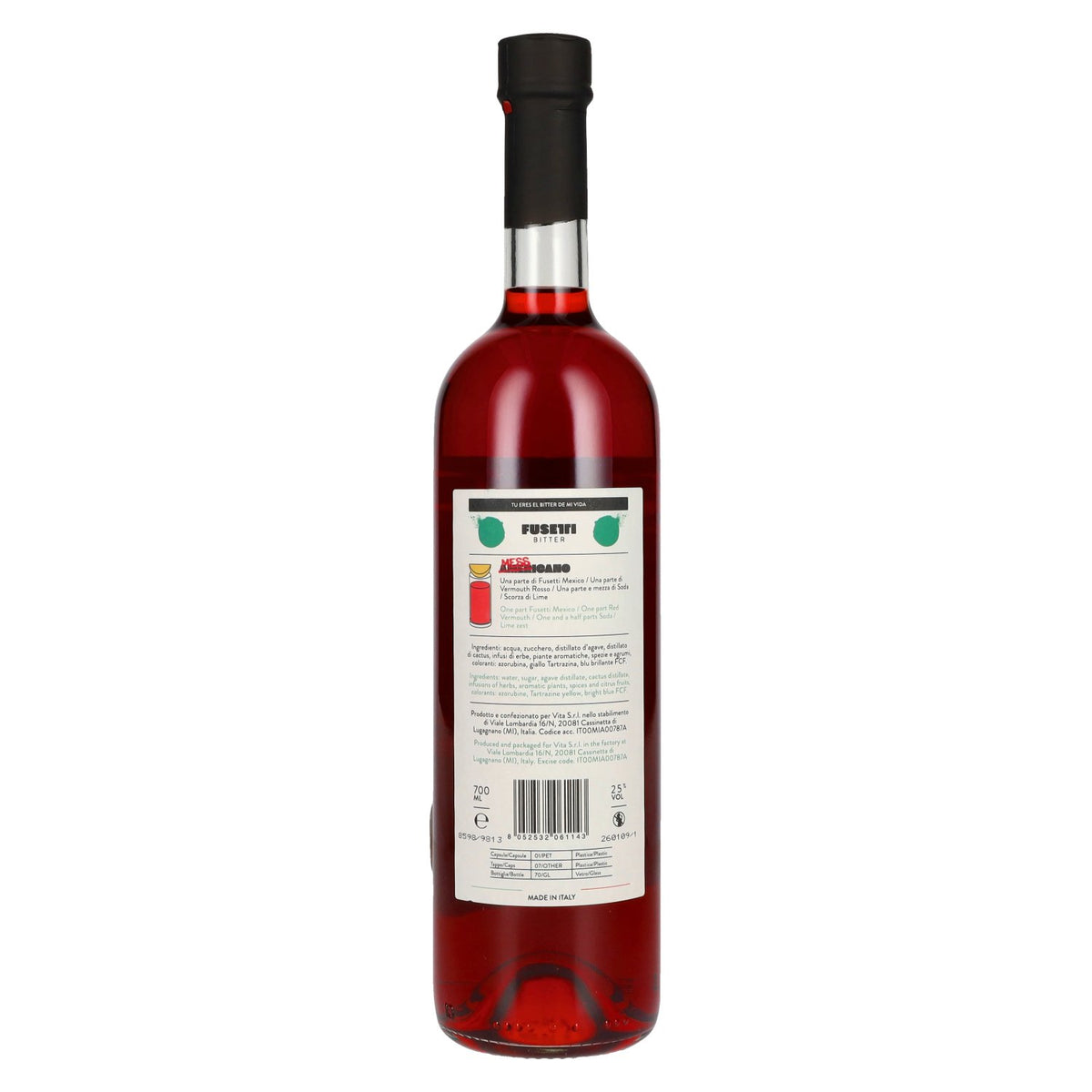 Fusetti Mexico 25% Vol. 0,7l