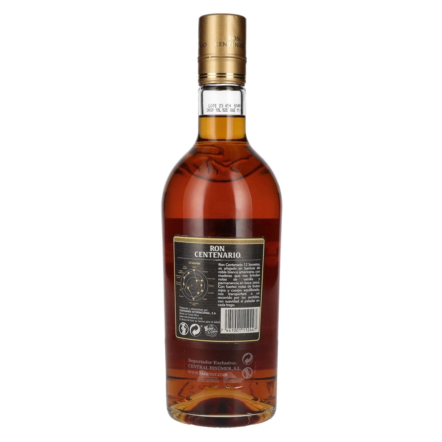 Ron Centenario GRAN LEGADO 12 Rhum 40% Vol. 0,7l
