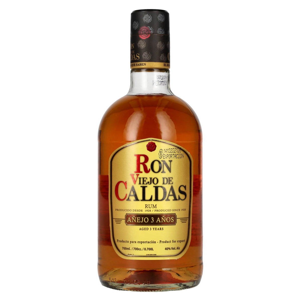 Ron Viejo de Caldas Añejo 3 Años Rum 40% Vol. 0,7l
