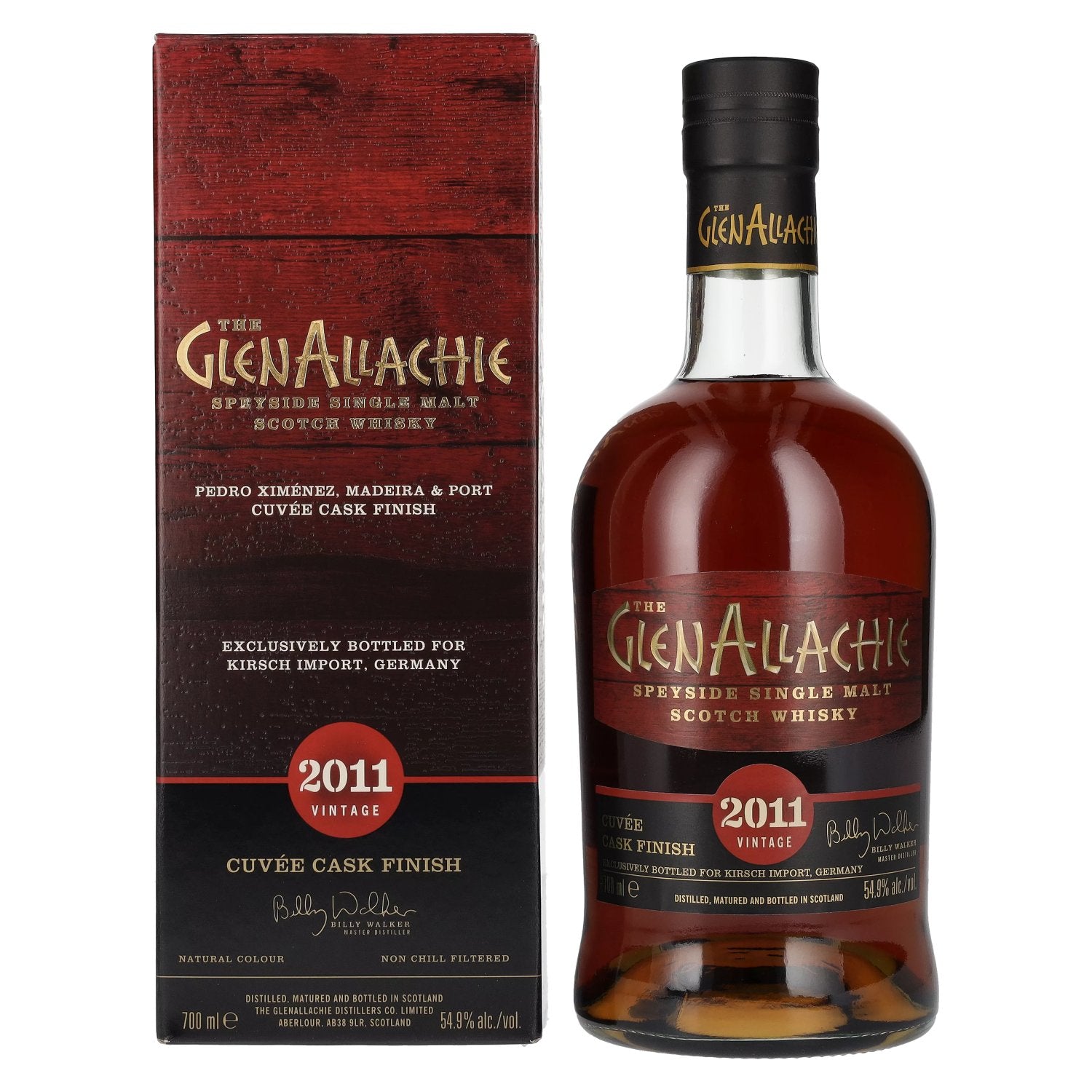 The GlenAllachie CUVÉE CASK FINISH Vintage 2011 54,9% Vol. 0,7l in gift box