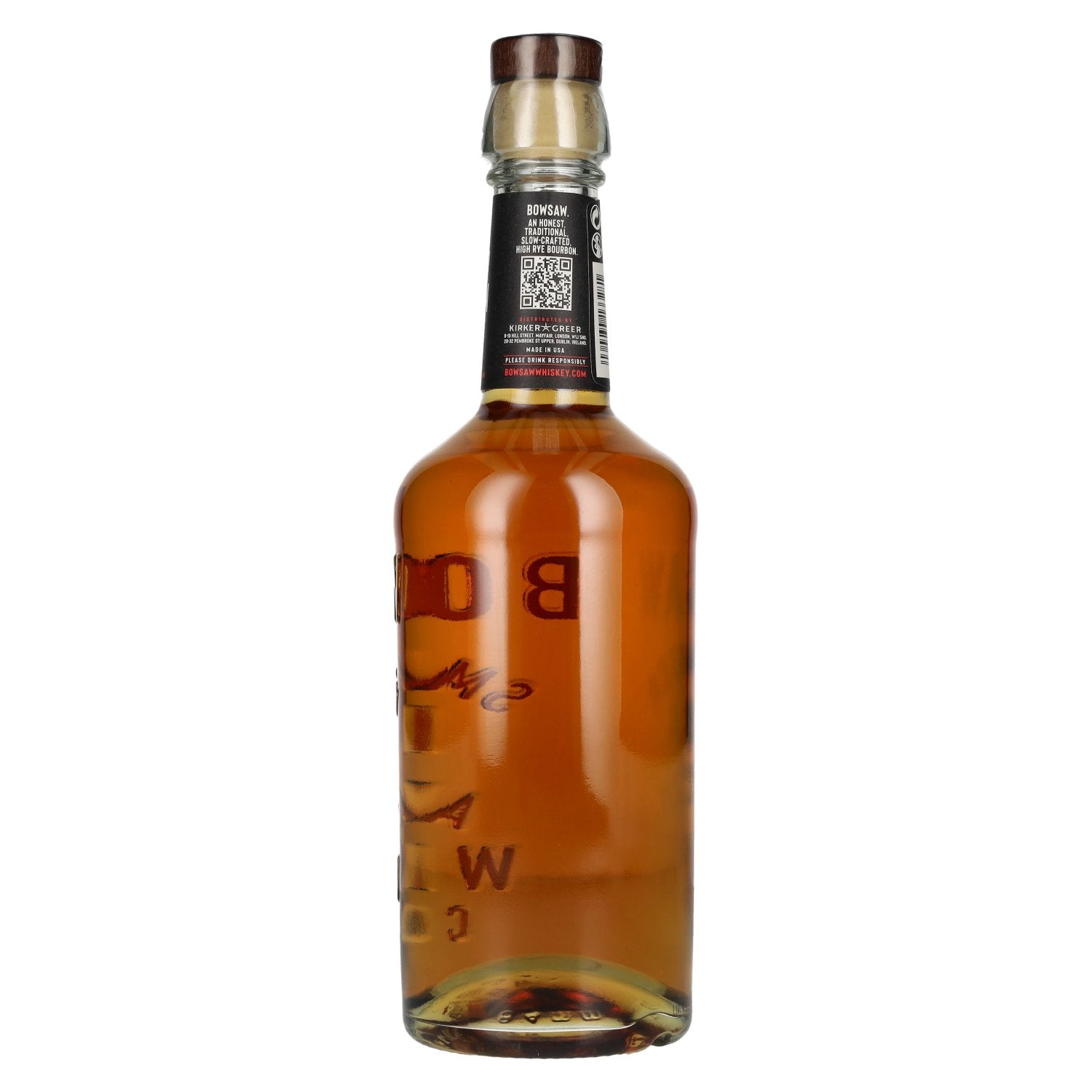 Bowsaw Original 100% Straight SMALL BATCH BOURBON 40% Vol. 0,7l