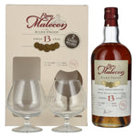 Rum Malecon Añejo 13 Años RARE PROOF 2006 50,5% Vol. 0,7l en boîte cadeau avec 2 verres