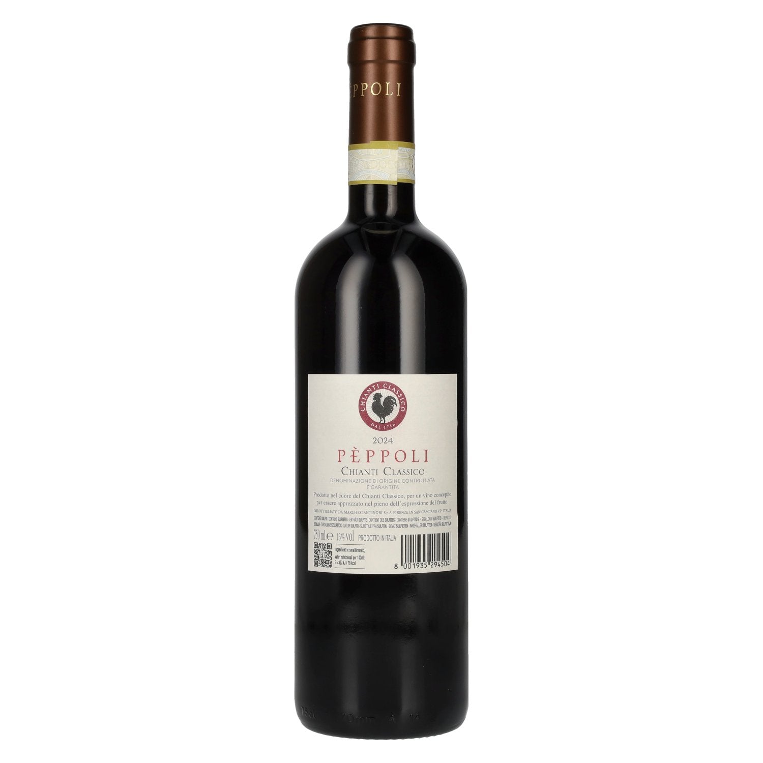 Marchesi Antinori Pèppoli Chianti Classico DOCG 2024 13% Vol. 0,75l