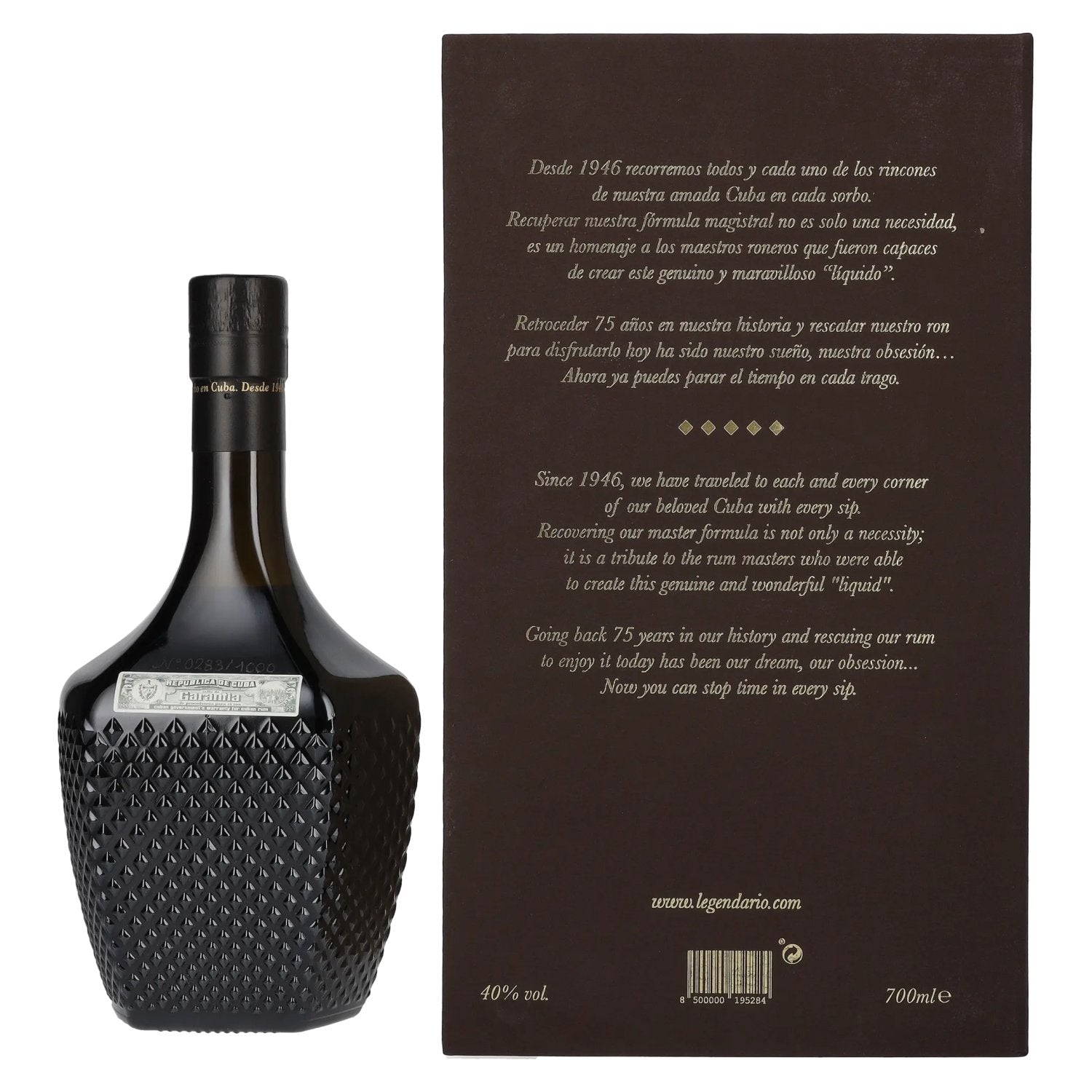 Ron Legendario Very Old Reserva Especial 40% Vol. 0,7l in Geschenkbox