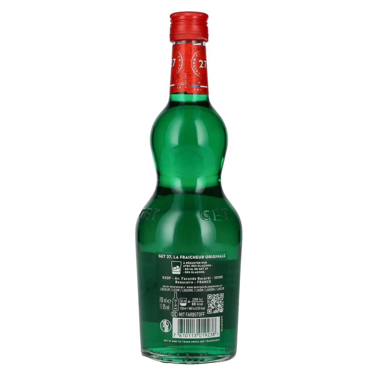 Get 27 Liqueur de menthe 17,9 % vol. 0,7 l
