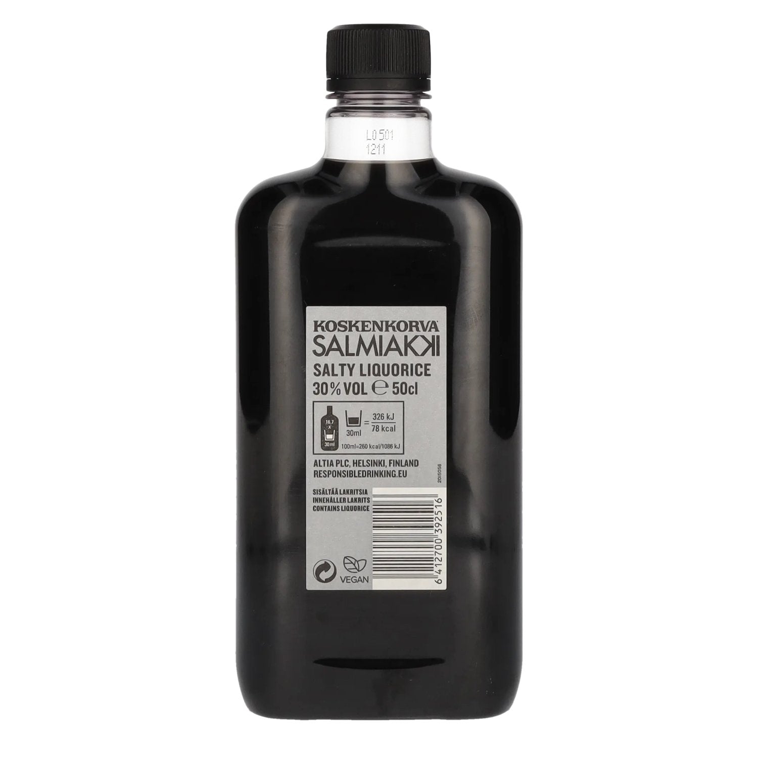 Koskenkorva SALMIAKKI SALTY Liquorice 30% Vol. 0,5l PET