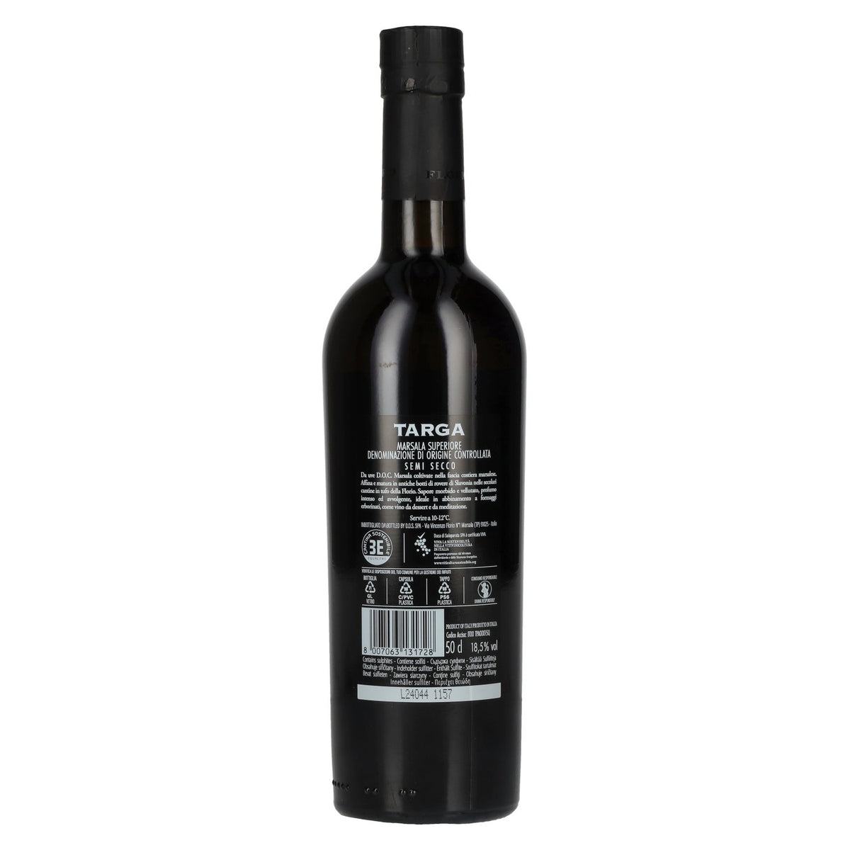 Cantine Florio TARGA Marsala Superiore Semisecco 2019 18,5% vol. 0,5 l