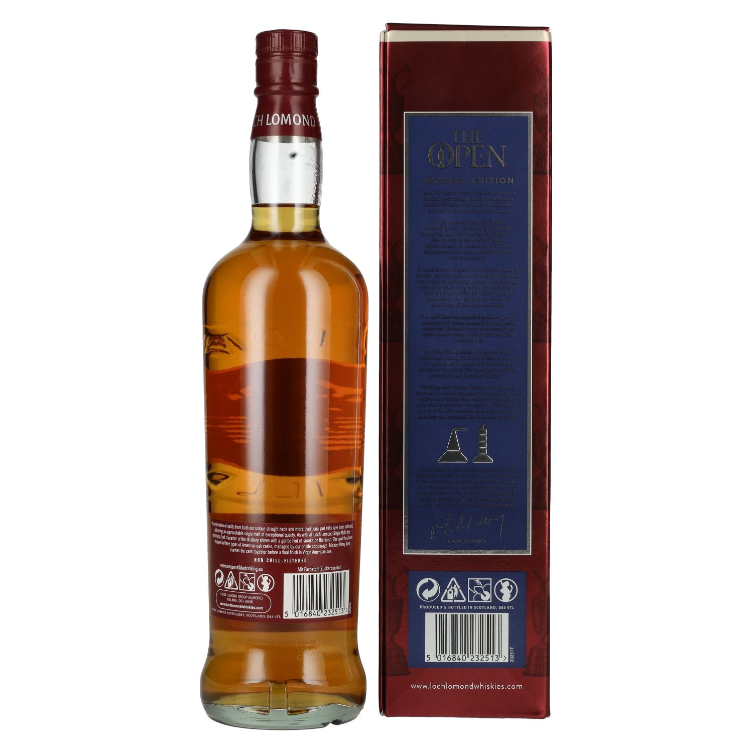 Loch Lomond THE OPEN Single Malt Special Edition 46% Vol. 0,7l in Geschenkbox