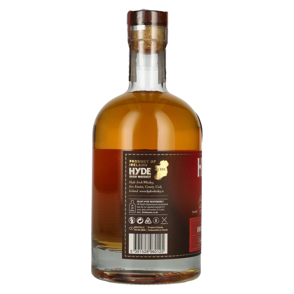 Hyde No. 4 RUM FINISH Single Malt Irish Whiskey 46% vol. 0.7 l