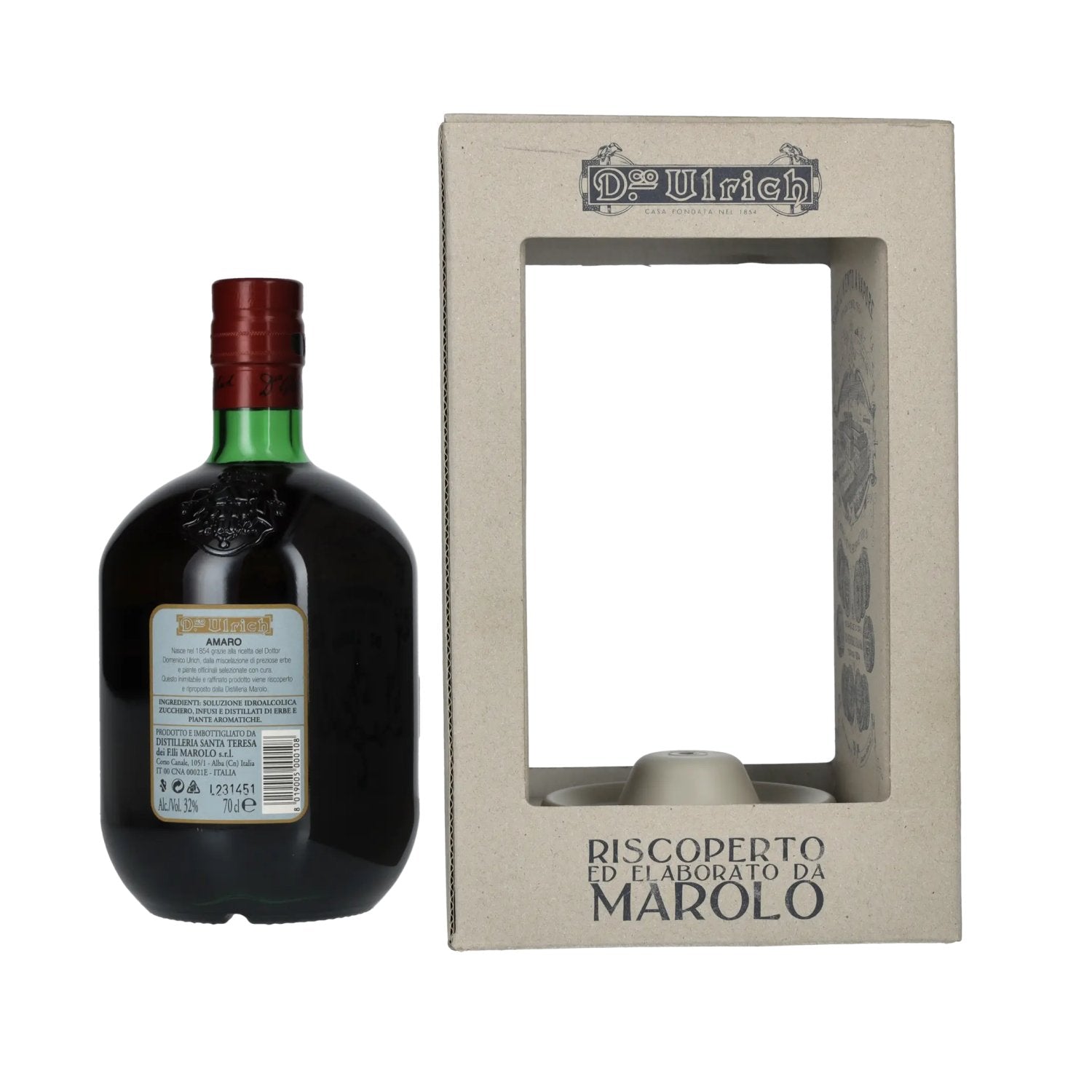 D.Co Ulrich Amaro da MAROLO 32% Vol. 0,7l in Geschenkbox