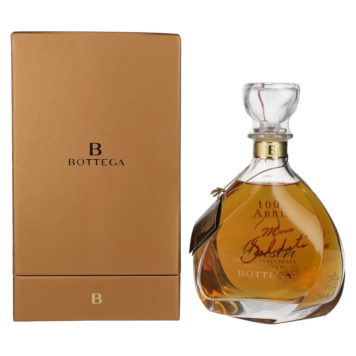 Bottega Grappa Invecchiata da Prosecco Maestri 38% vol. 0,7 l in geschenkverpakking