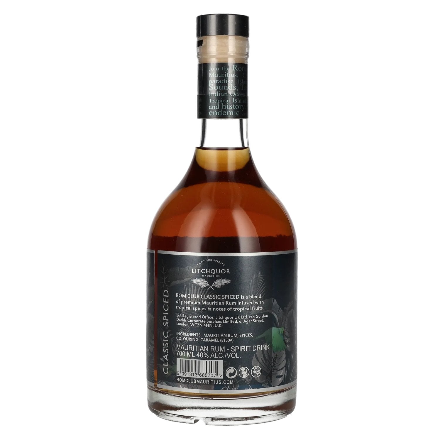 Mauritius Rom Club CLASSIC Gekruid 40% Vol. 0,7l
