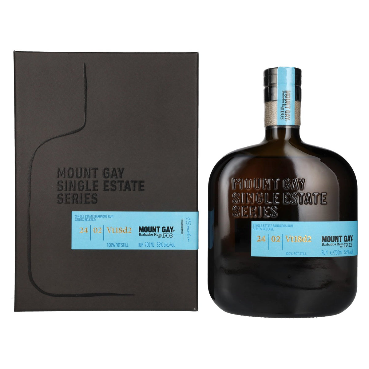 Mount Gay Single Estate Series #24/2 55% ABV 0.7 l in a gift box