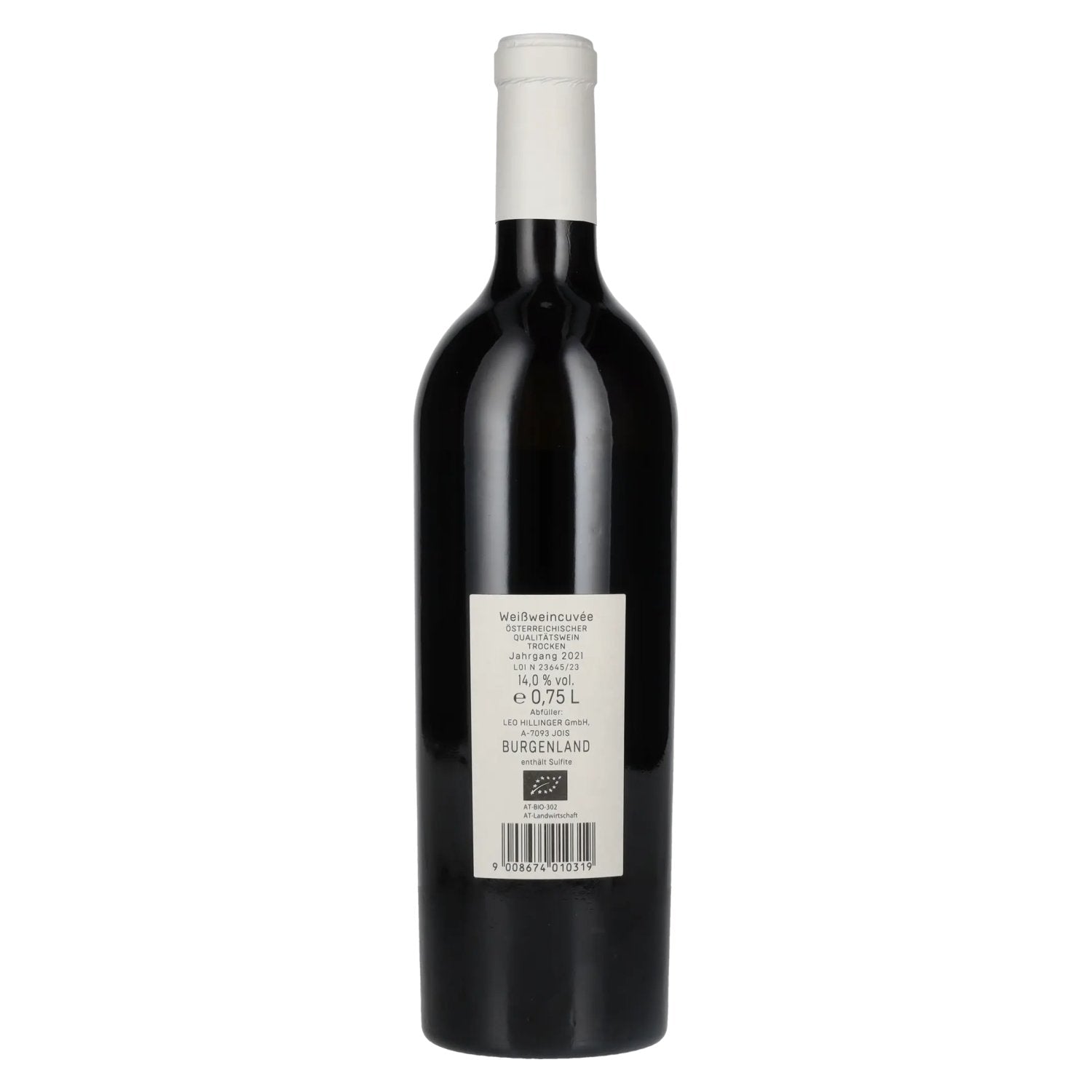 Hillinger JACK sans papa ! Blanc 2021 14% Vol. 0,75l