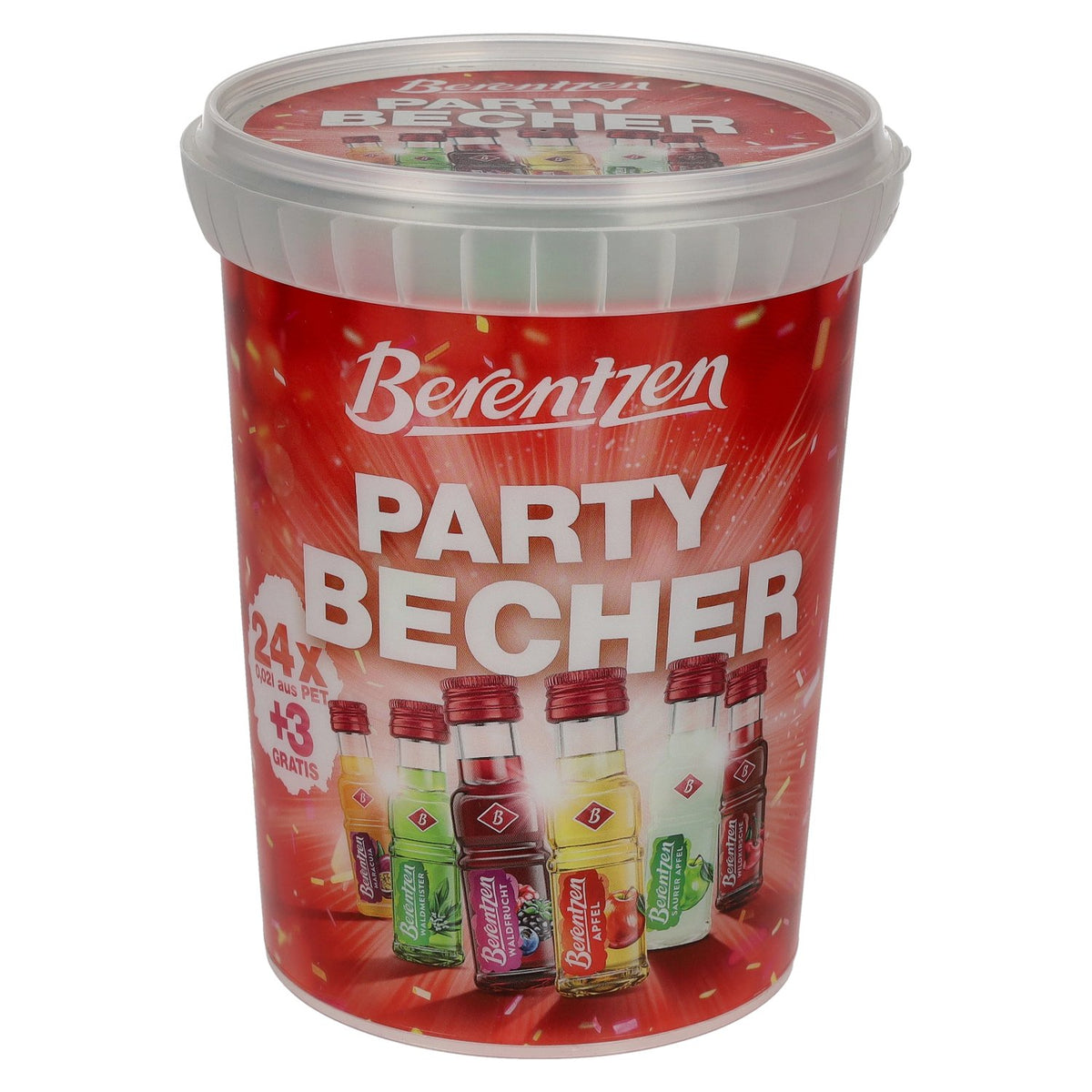 Berentzen Party Becher 16,3% Vol. 27x0,02l PET