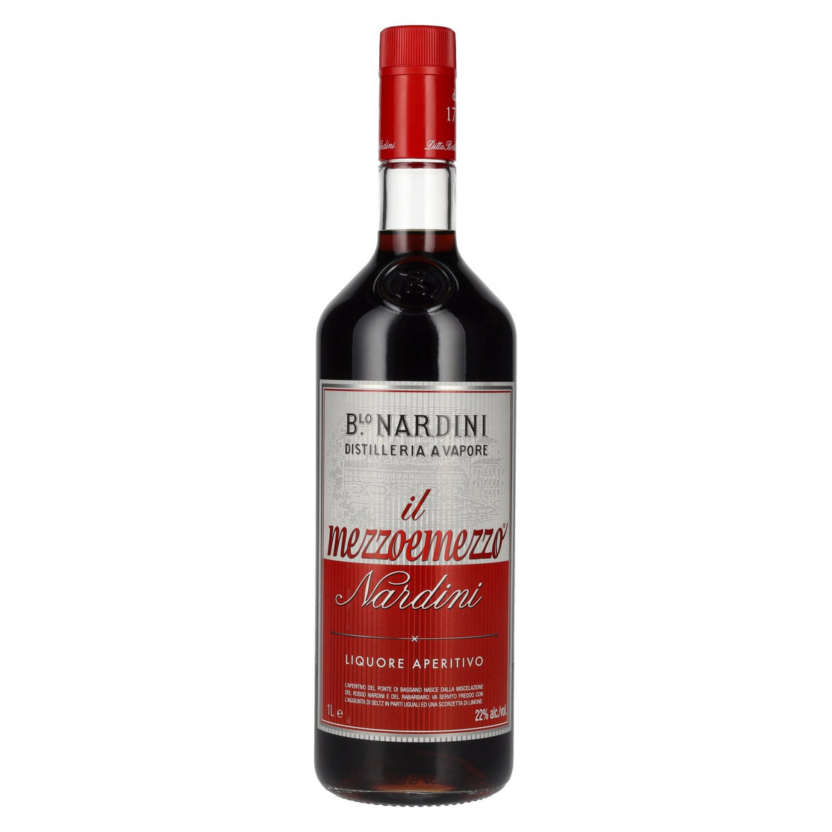 Nardini il mezzoemezzo aperitieflikeur 22% vol. 1 l