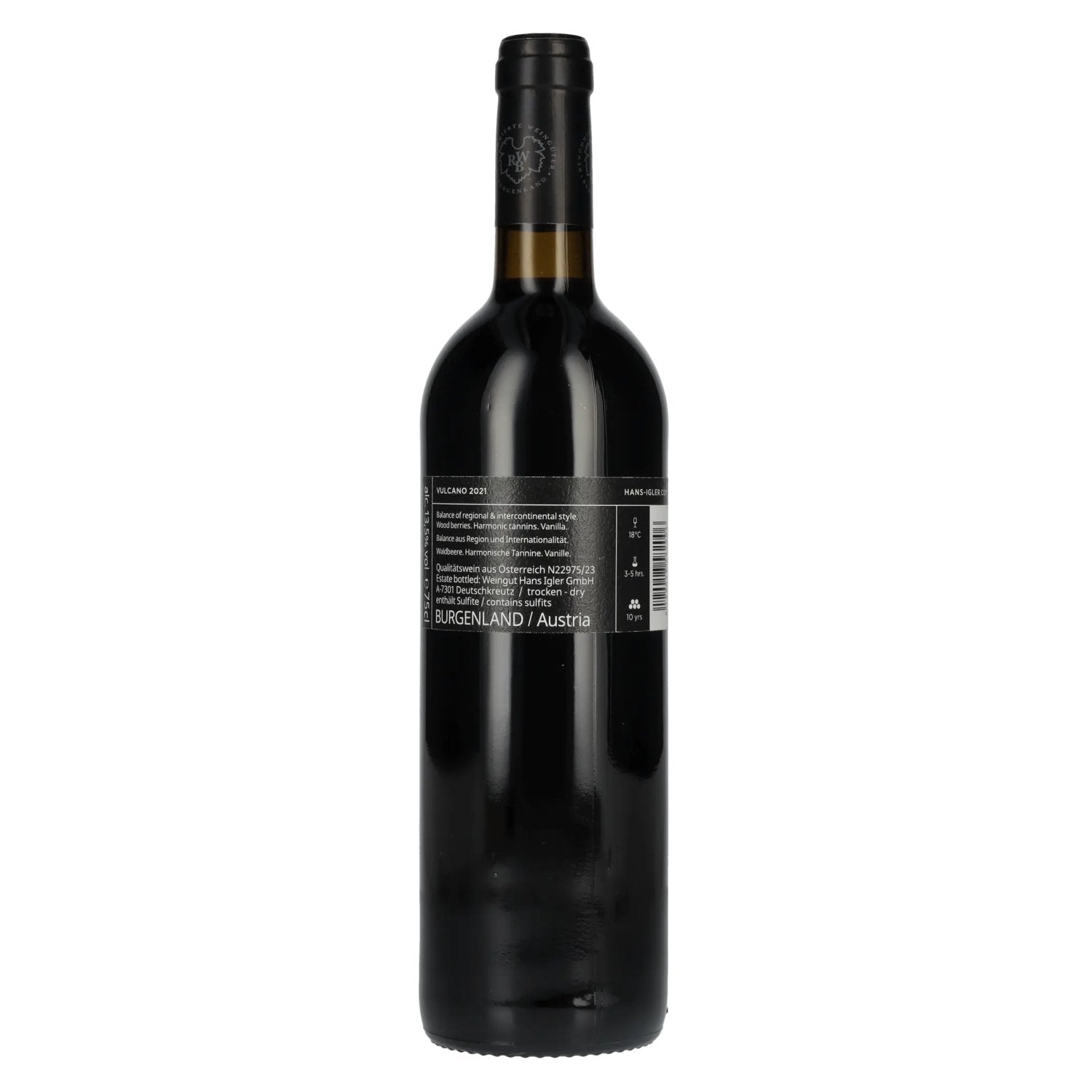Hans Igler Vulcano Cuvée Burgenland 2021 13,5% Vol. 0,75l