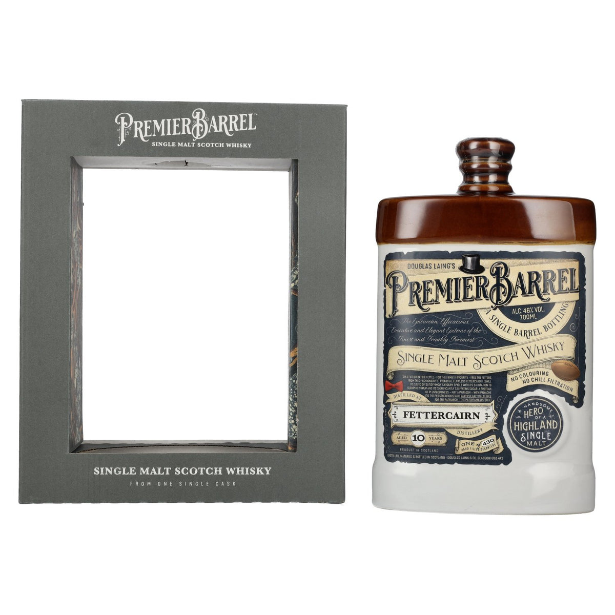 Douglas Laing PREMIER BARREL Fettercairn 10 Years FATHER’S DAY 46% vol. 0.7 l in a gift box