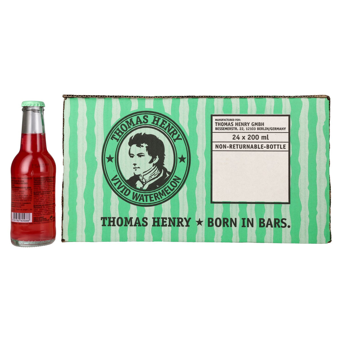 Thomas Henry Vivid Watermelon Tonic Water 24 x 0.2 l