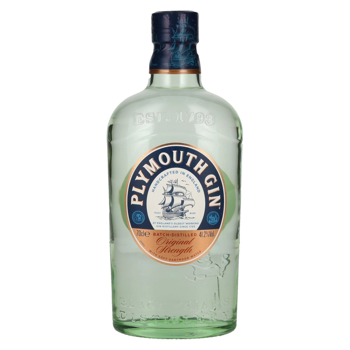 Plymouth Original Strength Dry Gin 41,2 % vol. 0,7 l