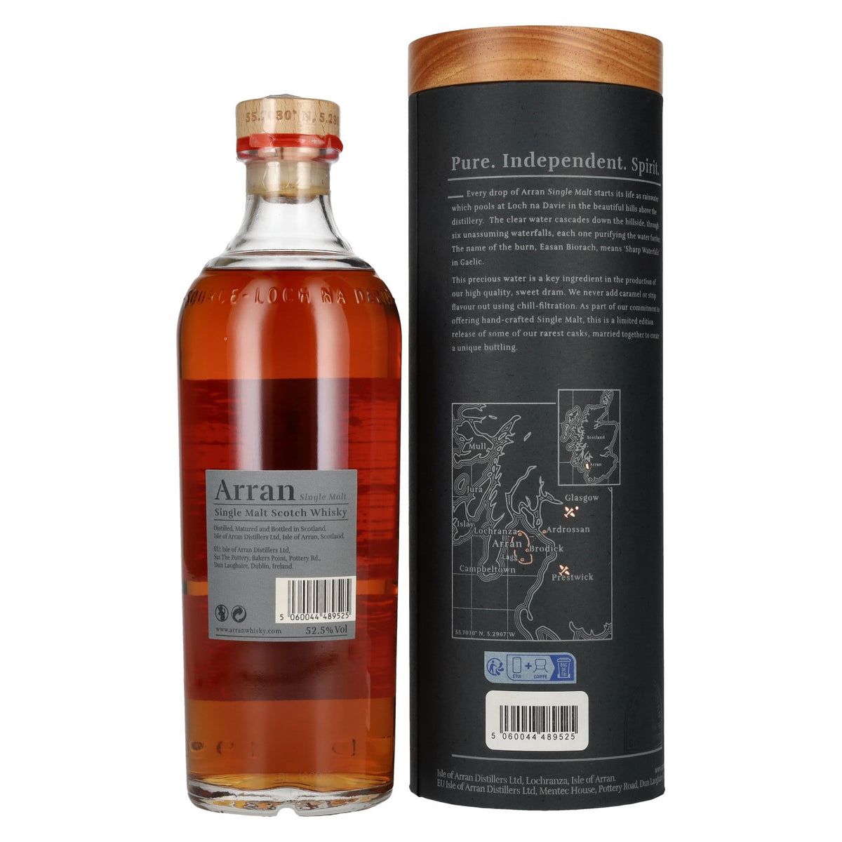 Arran 15 ans d'âge RARE BATCH, whisky single malt écossais, édition limitée, 52,5 % vol., 0,7 l, dans un coffret cadeau