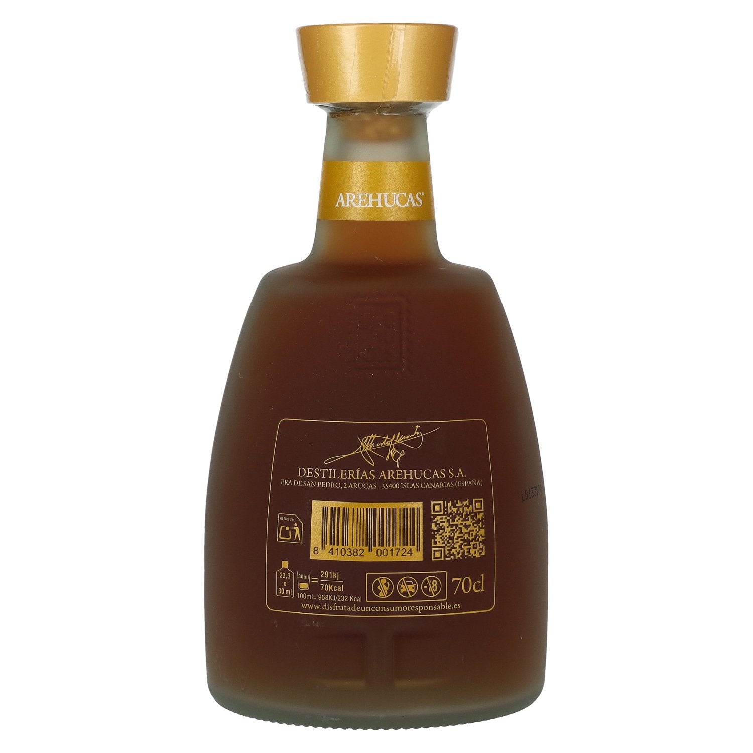 Ron Arehucas Selección Familiar Licor 30% Vol. 0,7l