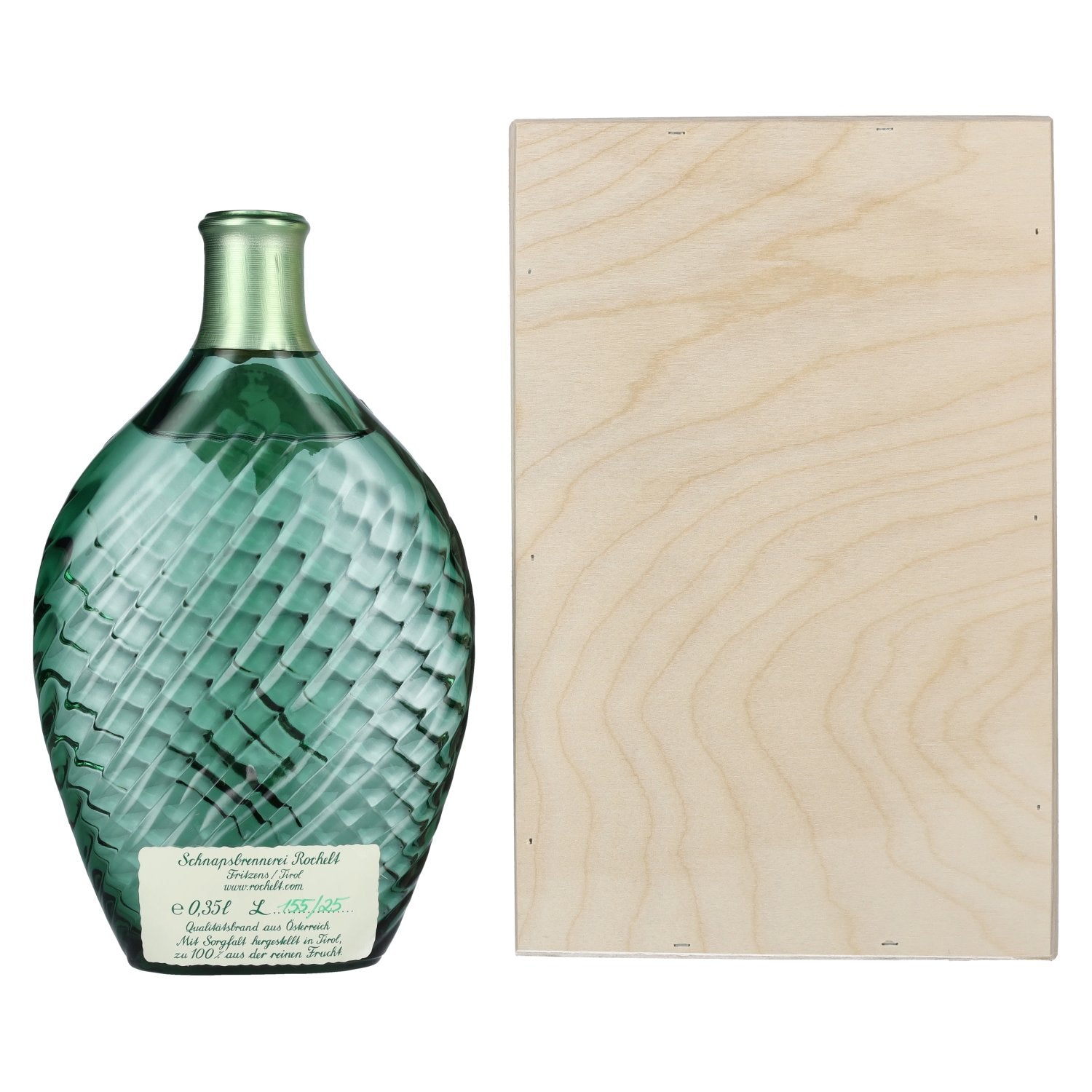 Rochelt Wachauer Marille 2018 50% vol. 0,35l en caisse bois