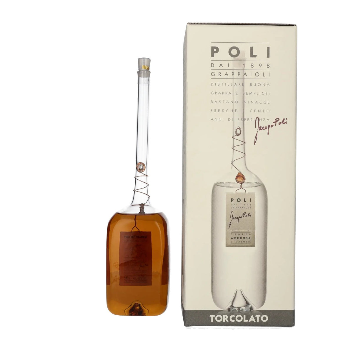 Poli Wine Brandy Arzente 40% vol. 0.5 l in a gift box