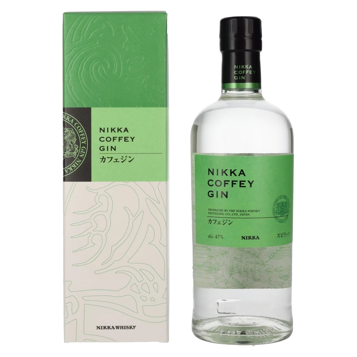 Nikka Coffey Gin 47% ABV, 0.7 l, in a gift box