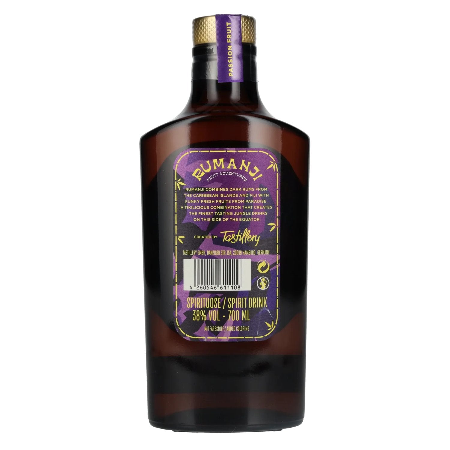 RUMANJI Passionfruit 38% Vol. 0,7l