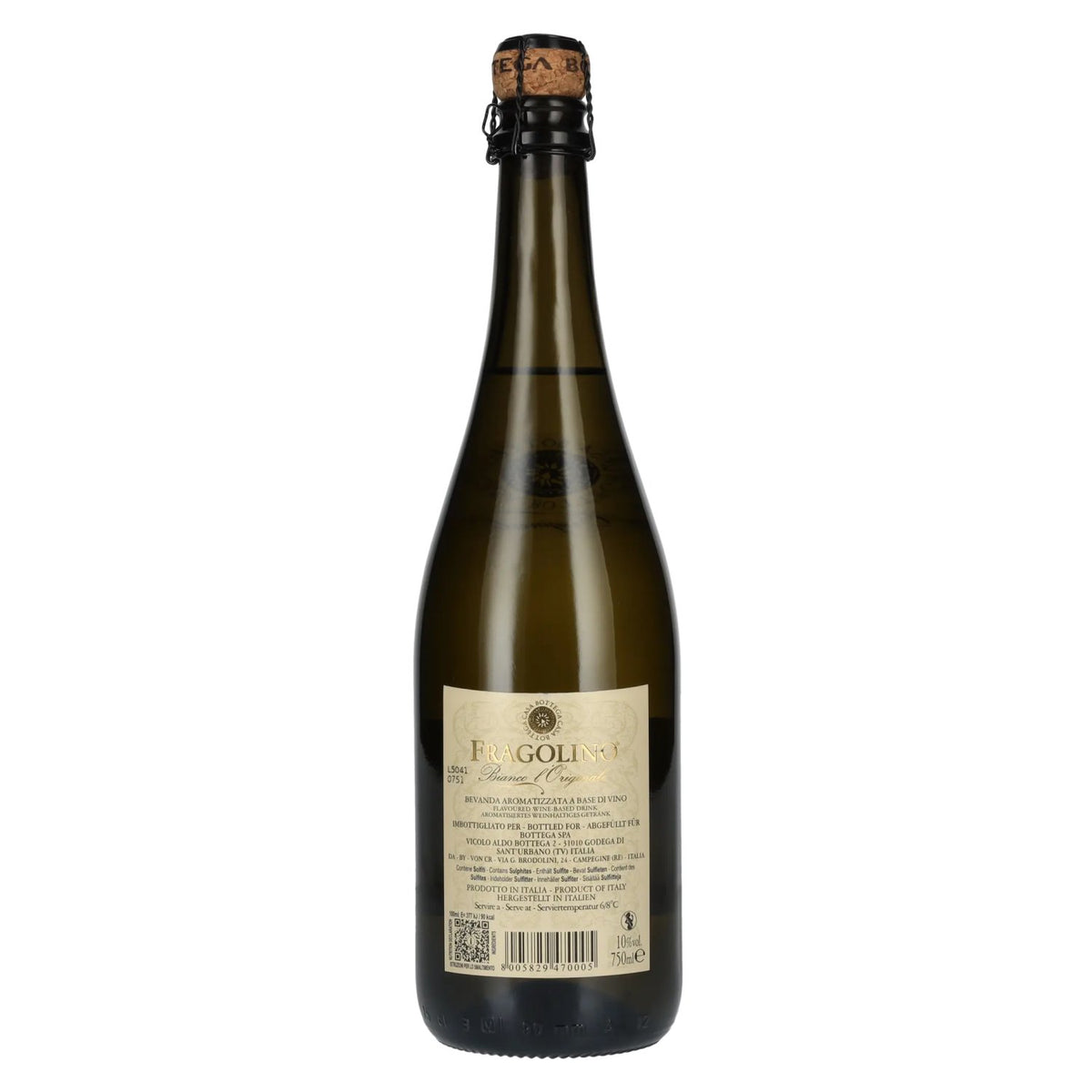 Bottega FRAGOLINO Bianco Country 10% vol. 0,75 l