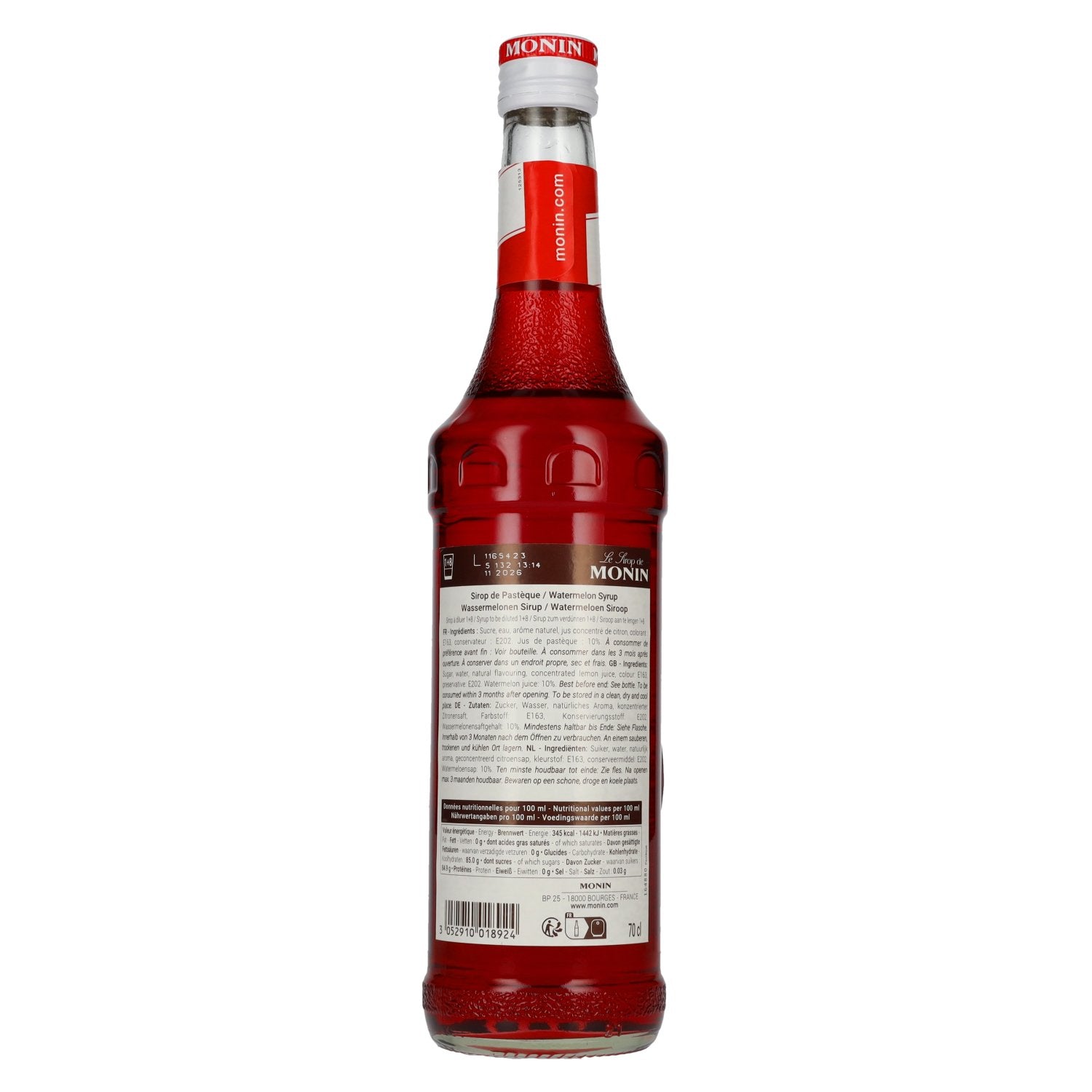Le Sirop de Monin WASSERMELONE 0,7l