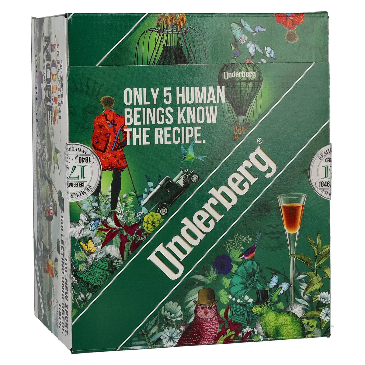 Underberg Natural Herbal Digestif 44% vol. 30 x 0.02 l